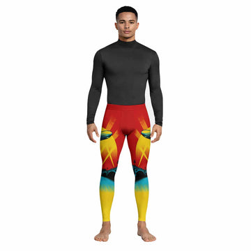 Led Zeppelin Celebration Day Men's Leggings - lifestyle view