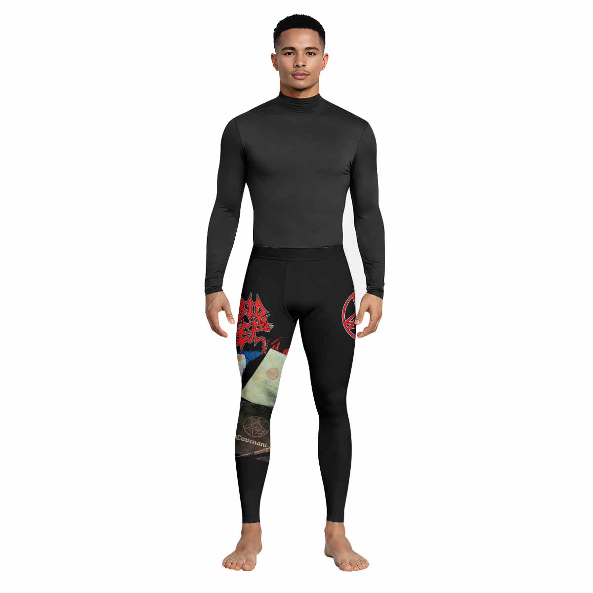 Morbid Angel Covenant Men's Leggings - lifestyle view
