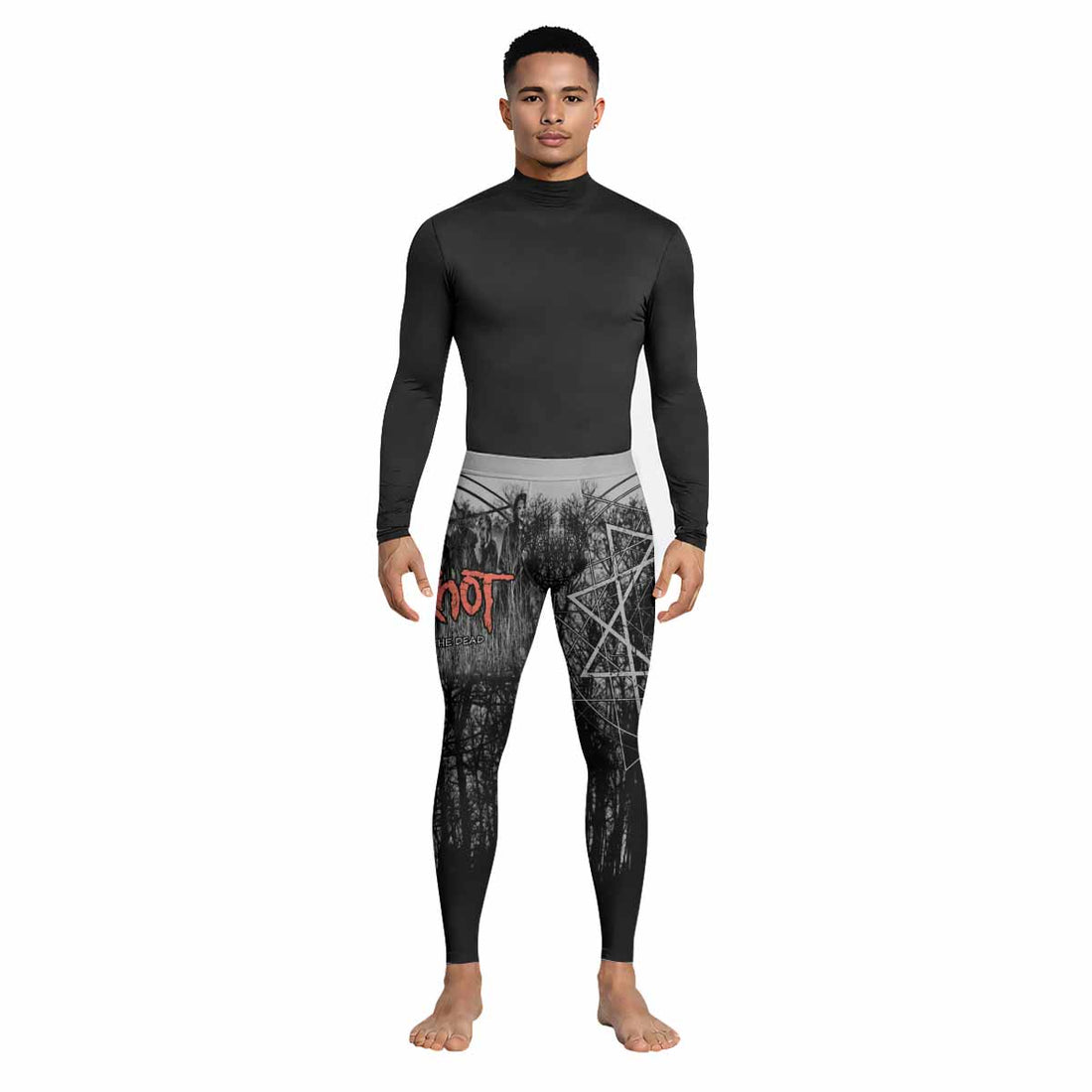 Slipknot The Limits Of The Dead Men's Leggings - lifestyle view