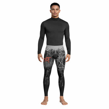 Slipknot The Limits Of The Dead Men's Leggings - lifestyle view