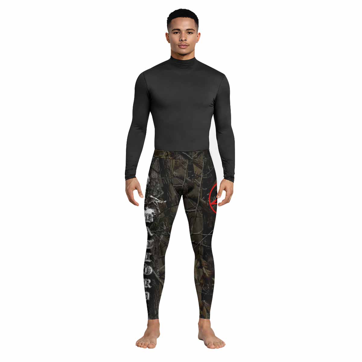 Bathory Sigil of Baphomet Men's Leggings - lifestyle view