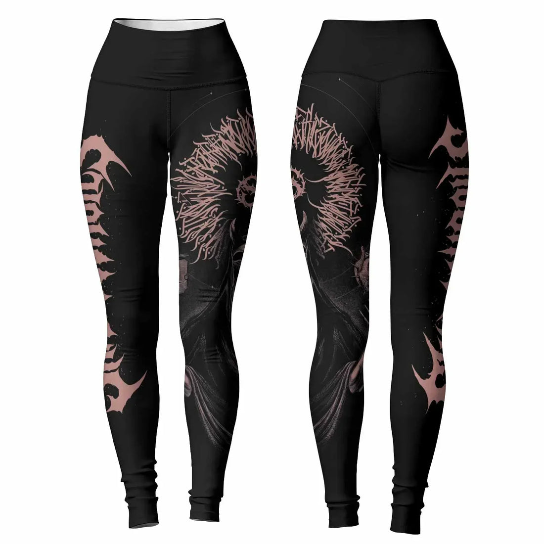 Dark Anointed Women's Leggings - lifestyle view