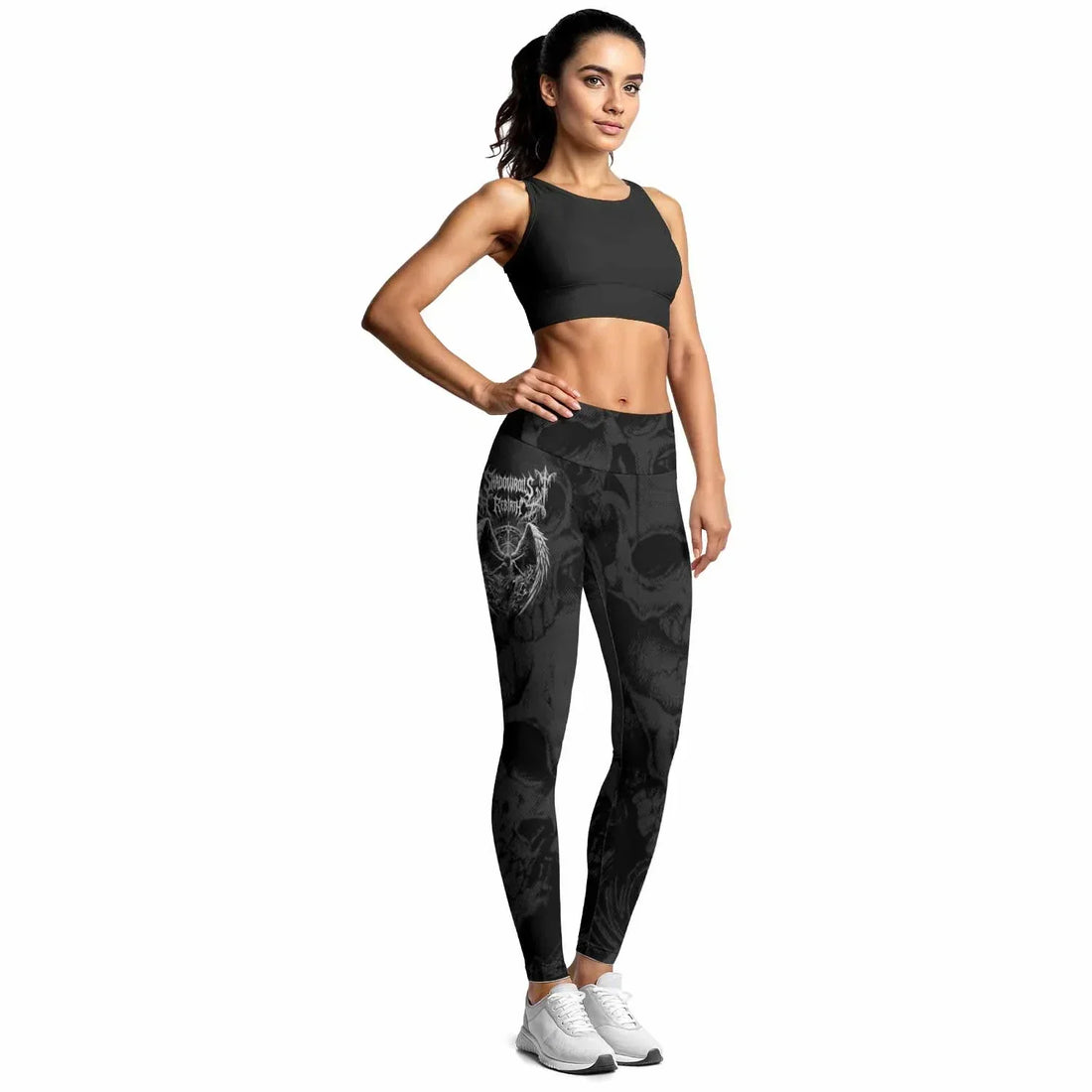 Rebirth of the Fallen Women's Leggings - lifestyle view
