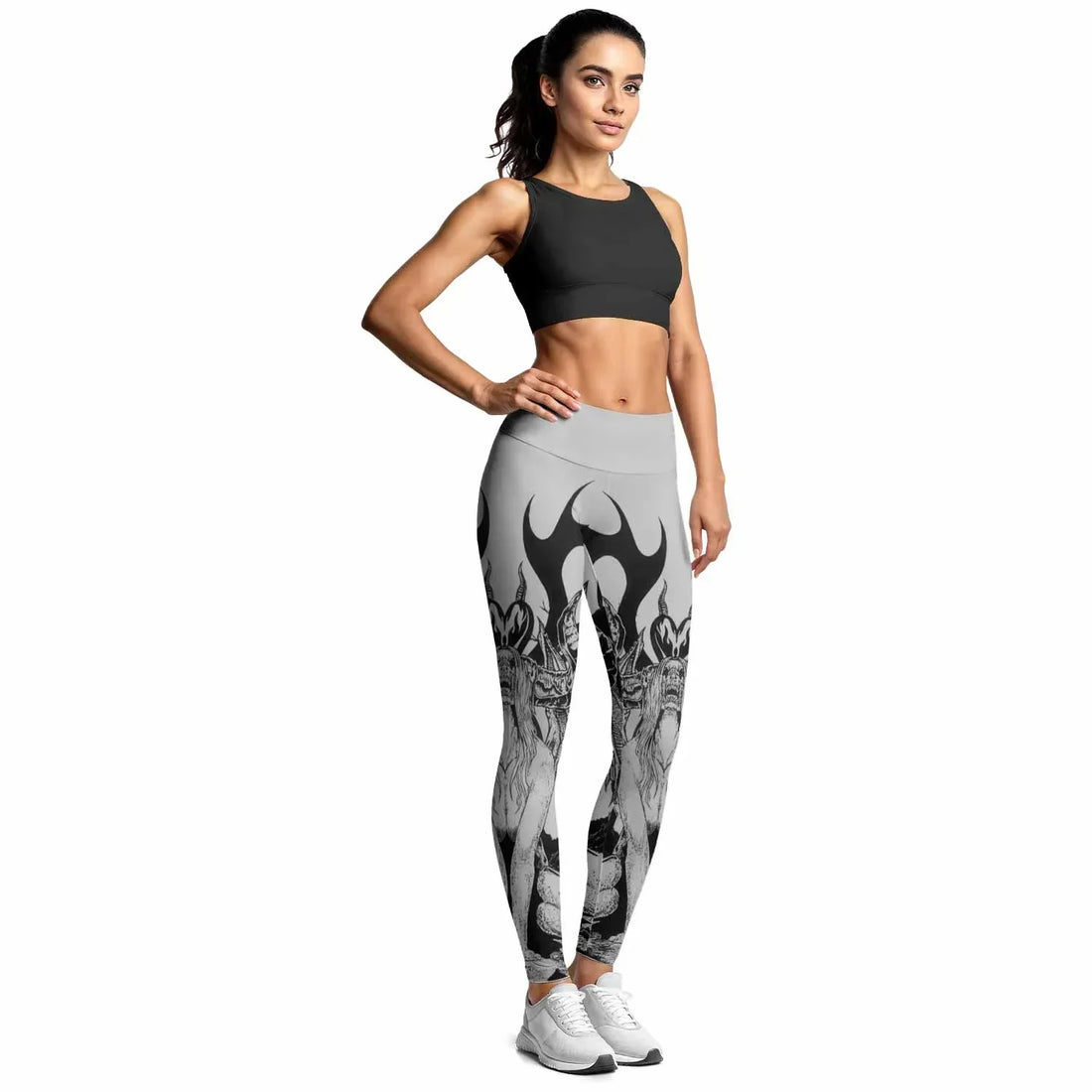 The Forsaken Beast Women's Leggings - lifestyle view