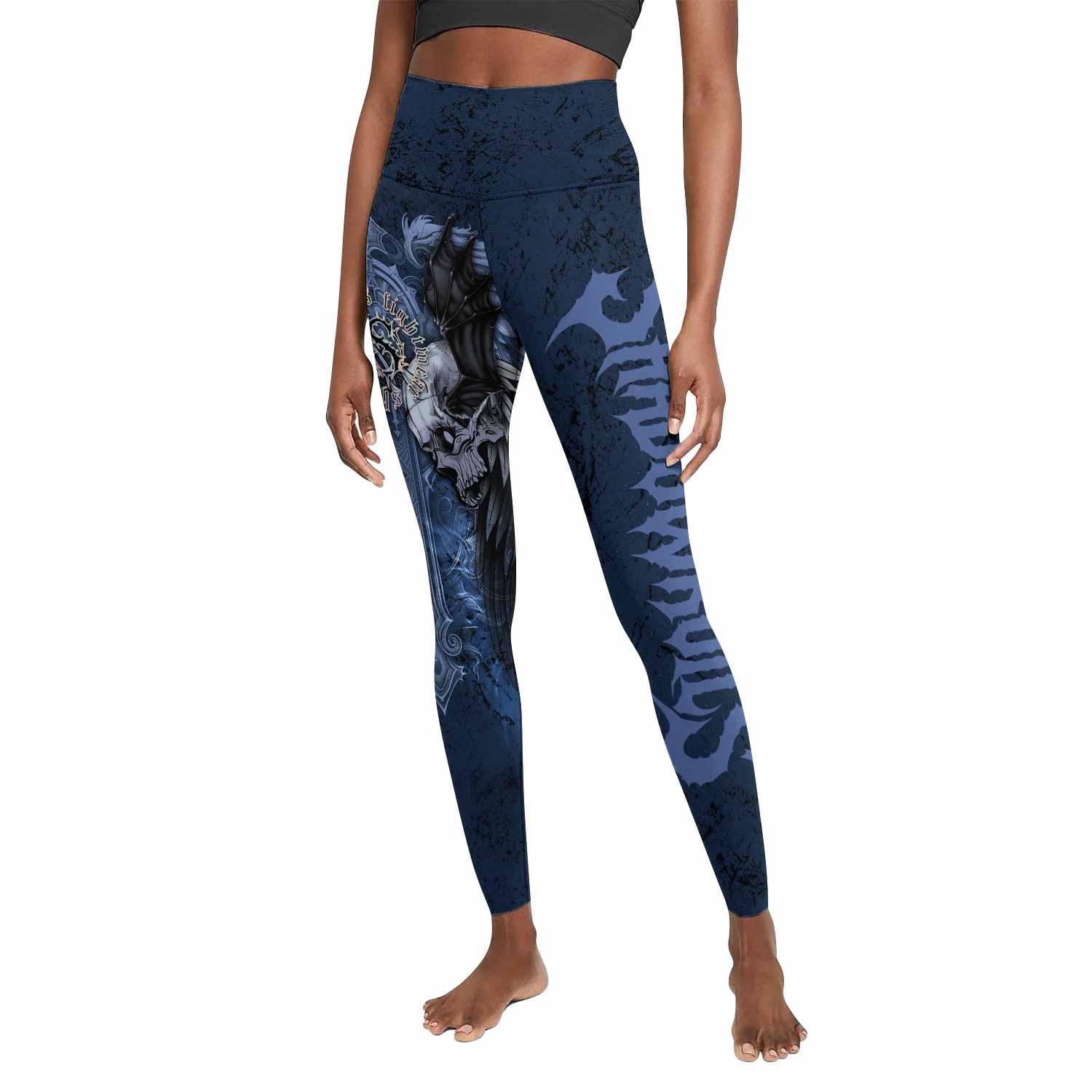 Duality of Souls Women's Leggings - front view mockup
