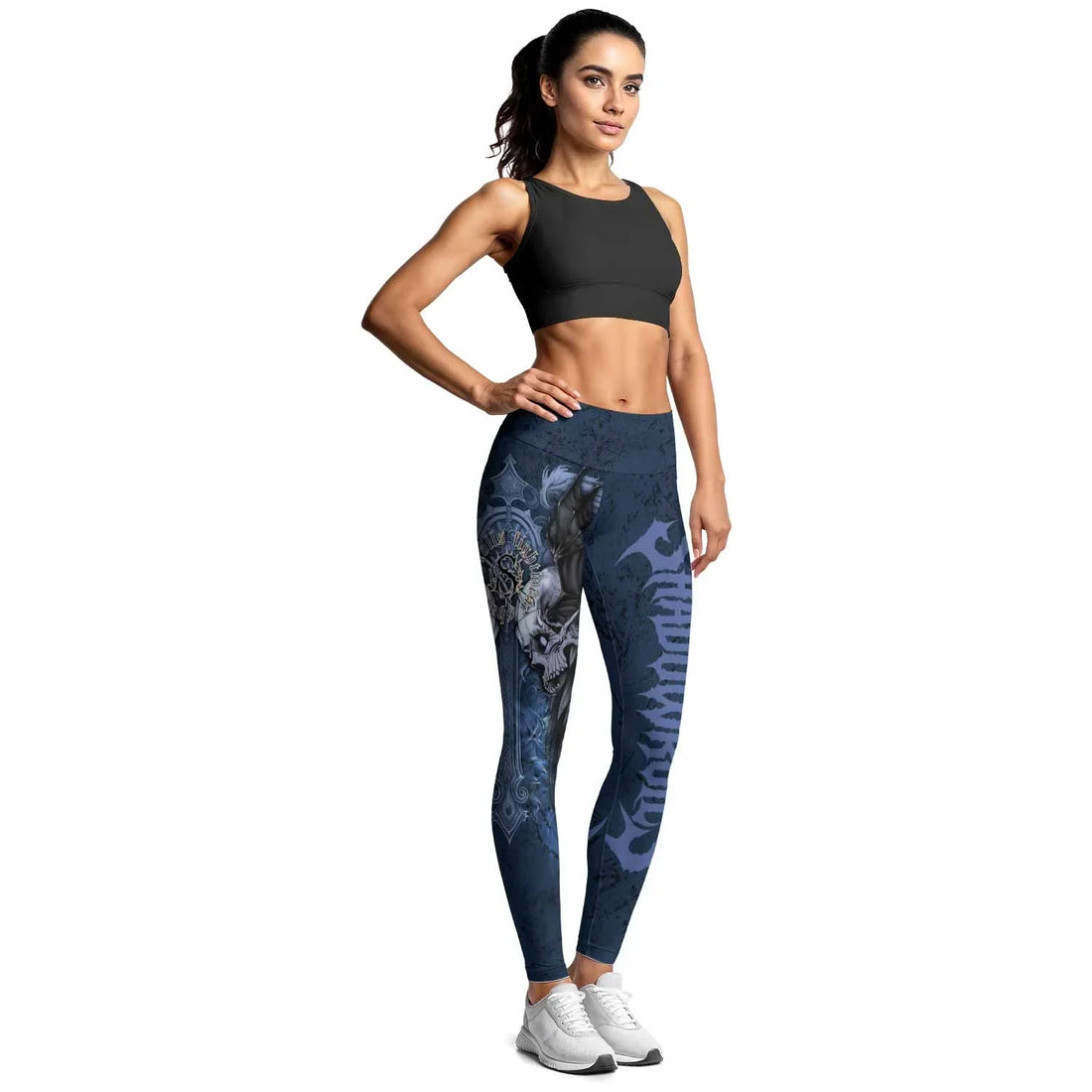 Duality of Souls Women's Leggings - lifestyle view