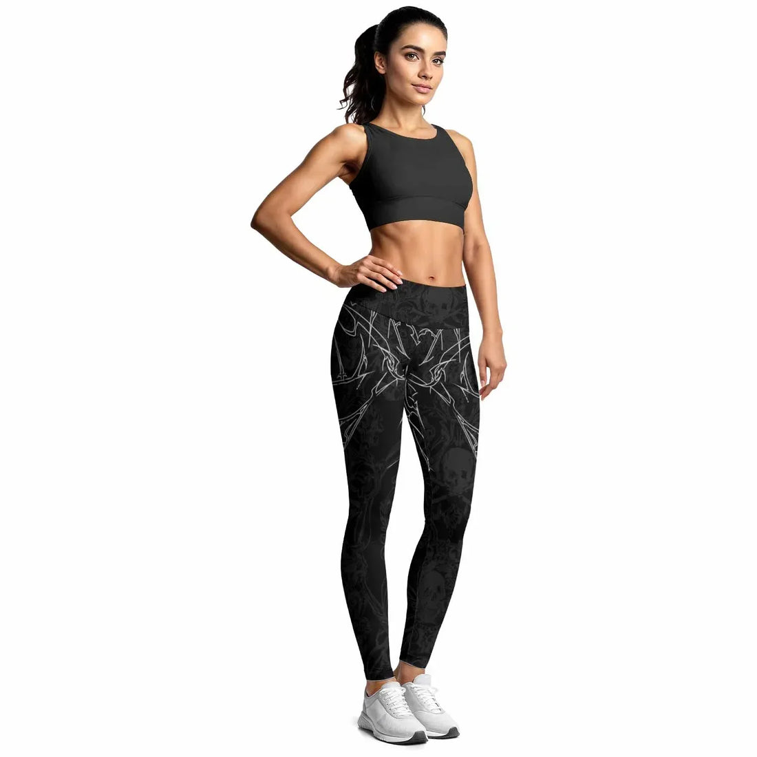 Throne of Thorns Women's Leggings - lifestyle view