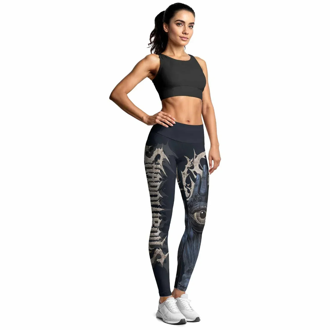 The All-Seeing Hand Women's Leggings - lifestyle view