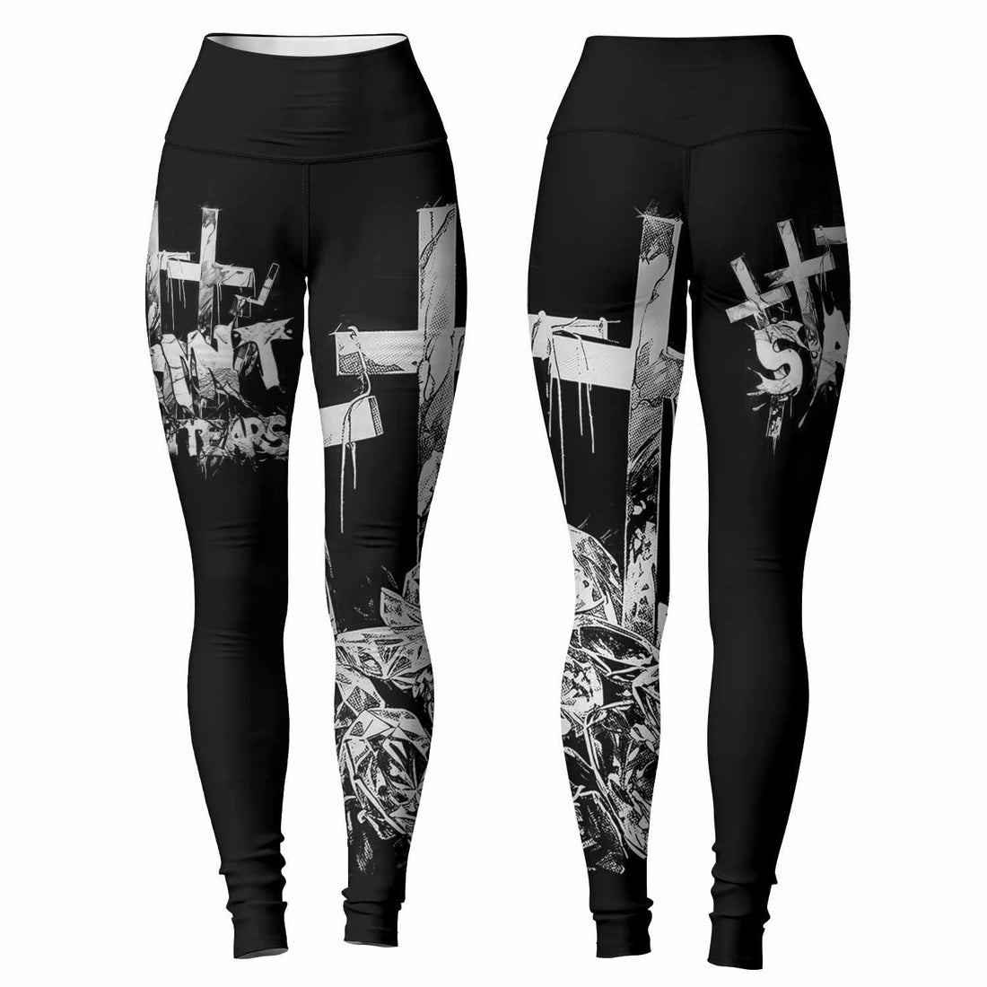Saint Tears Women's Leggings - lifestyle view