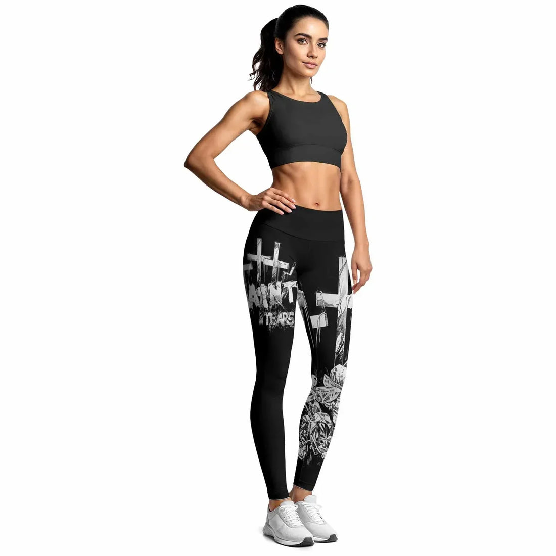 Saint Tears Women's Leggings - lifestyle view