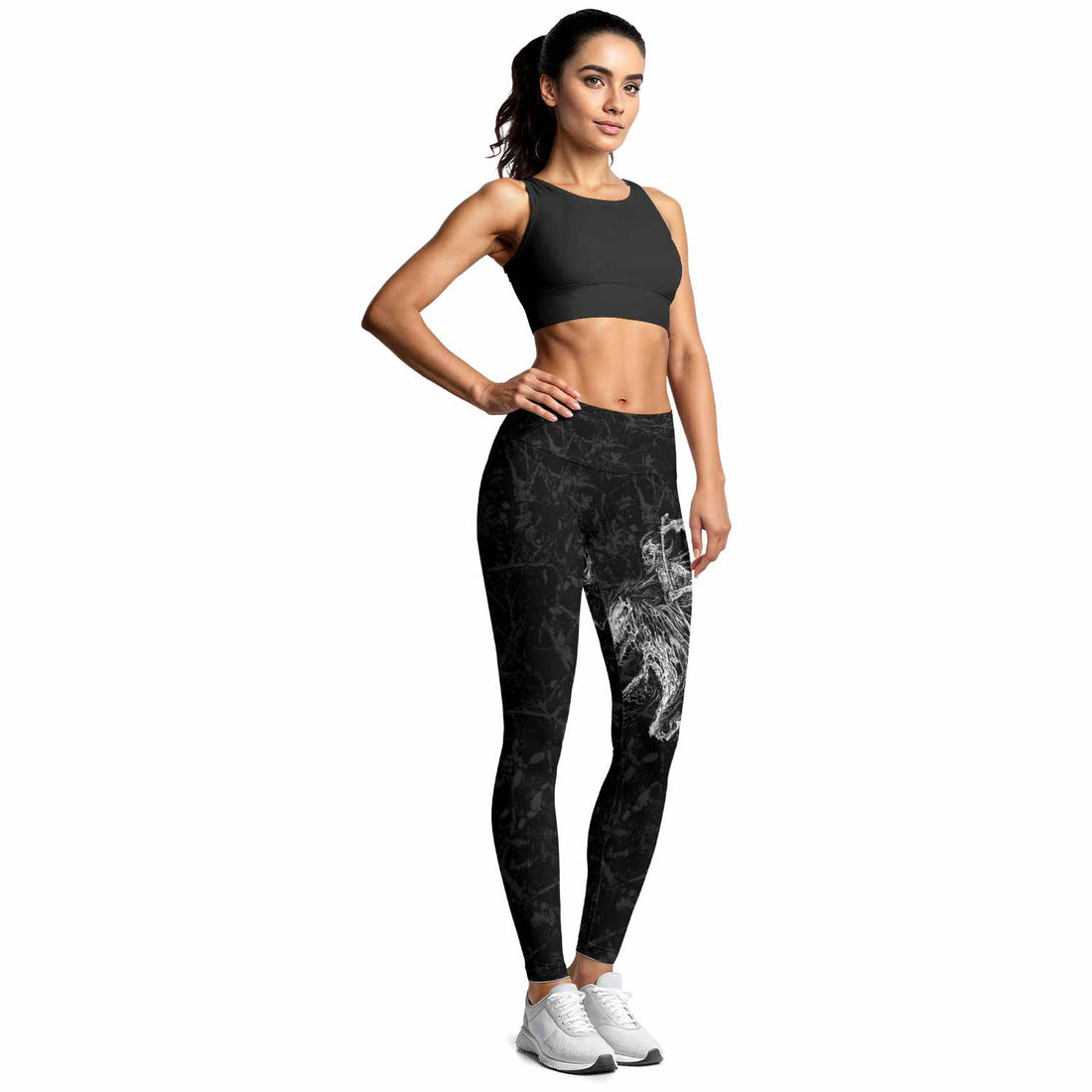 March Into Turmoil Women's Leggings - lifestyle view