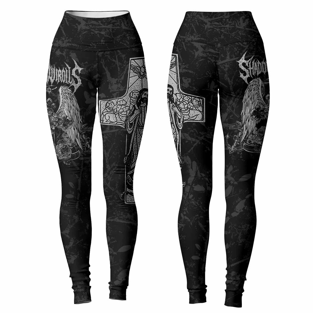 Bones of Grace Women's Leggings - lifestyle view
