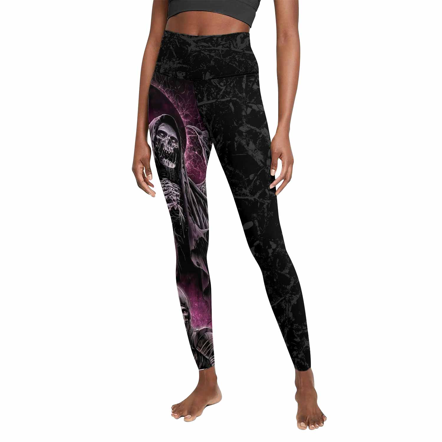 Death Army Women's Leggings - front view mockup