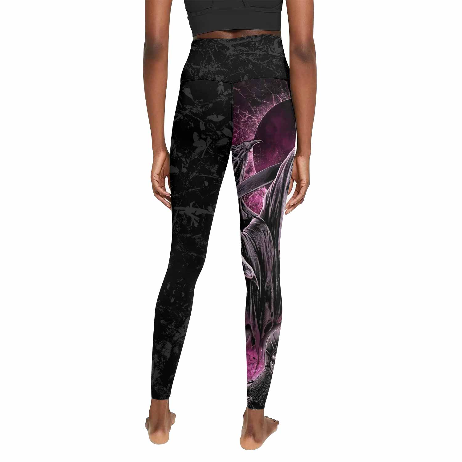 Death Army Women's Leggings - back view mockup