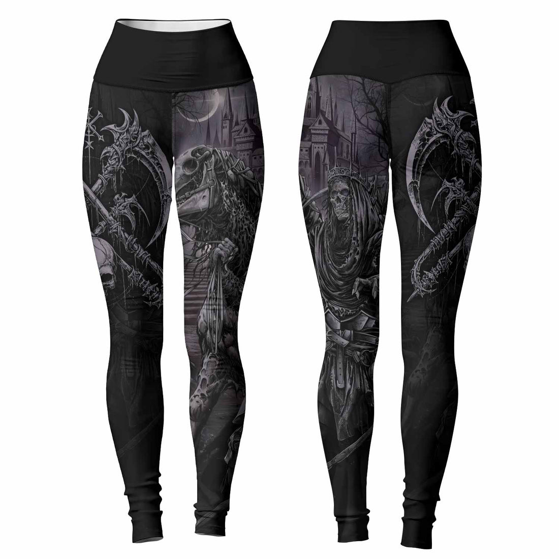 Reaper's Dominion Women's Leggings - lifestyle view