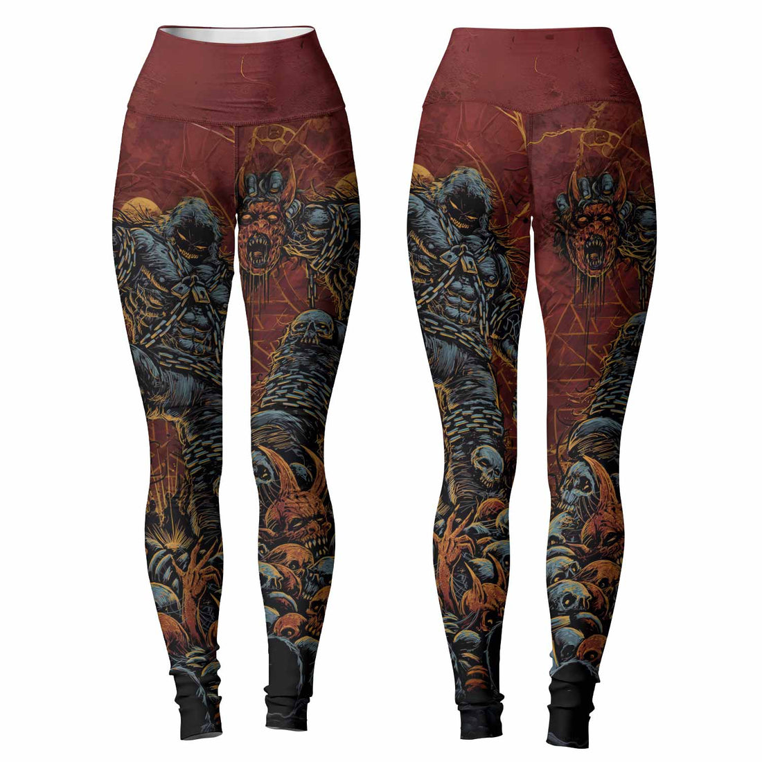 Disturbed Dominion Women's Leggings - lifestyle view