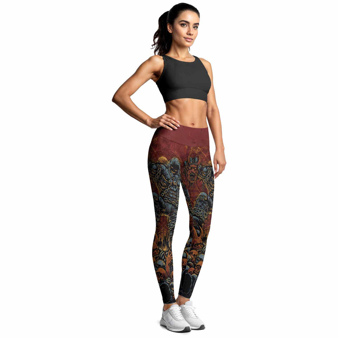 Disturbed Dominion Women's Leggings - lifestyle view