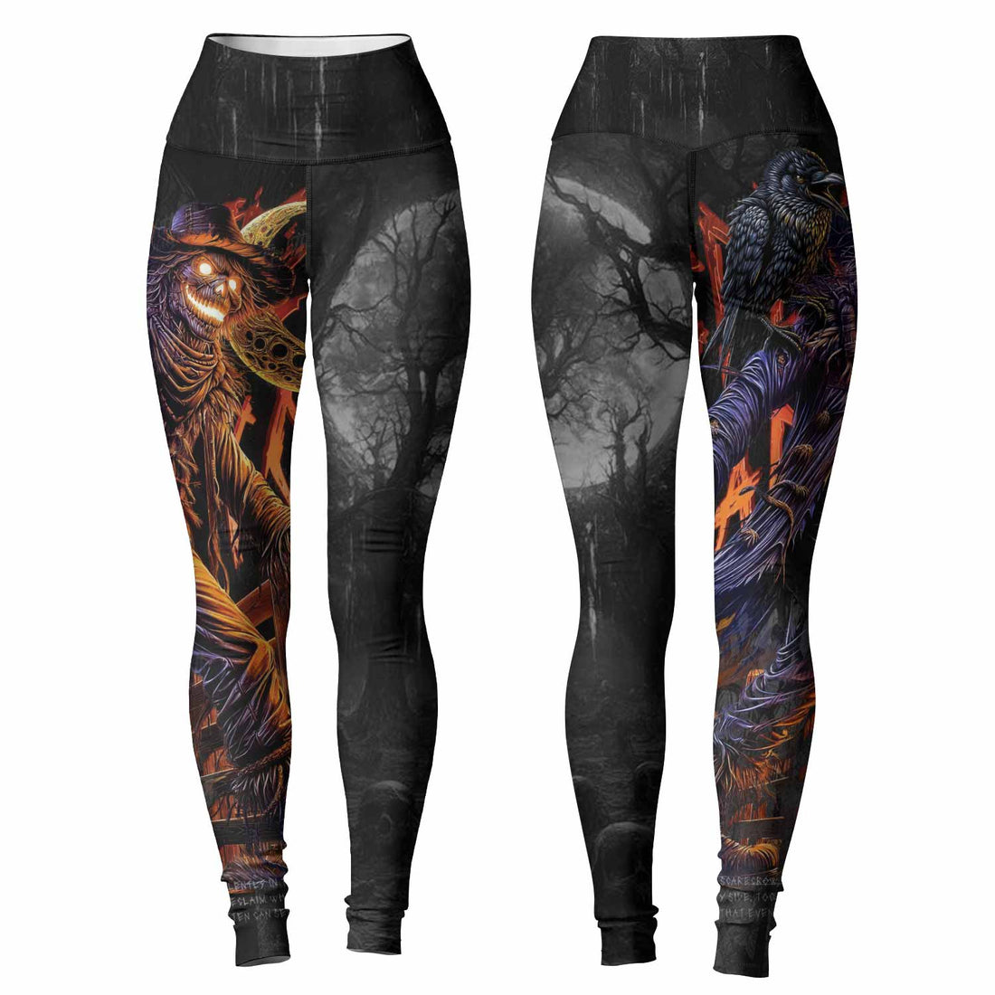 Scarecrow Prophecy Women's Leggings - lifestyle view