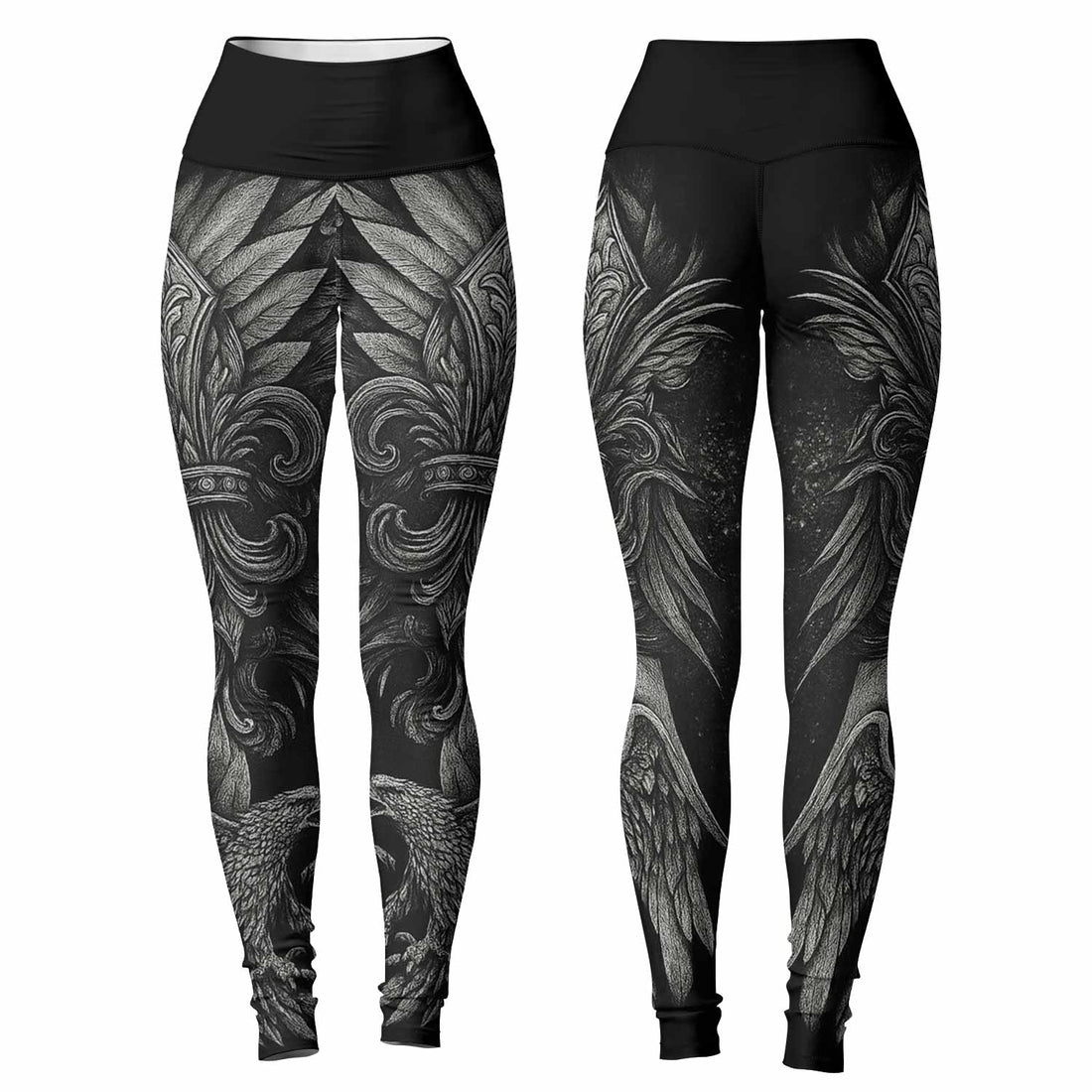 Shadow Silence Women's Leggings - lifestyle view