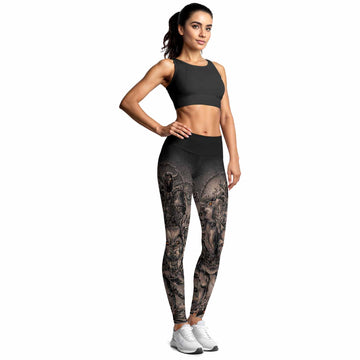 Dark Cerberus Unleashed Women's Leggings - lifestyle view