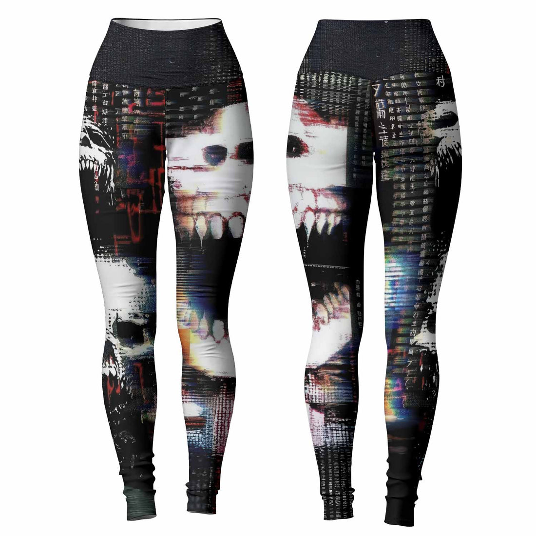 Digital Fear Protocol Women's Leggings - lifestyle view
