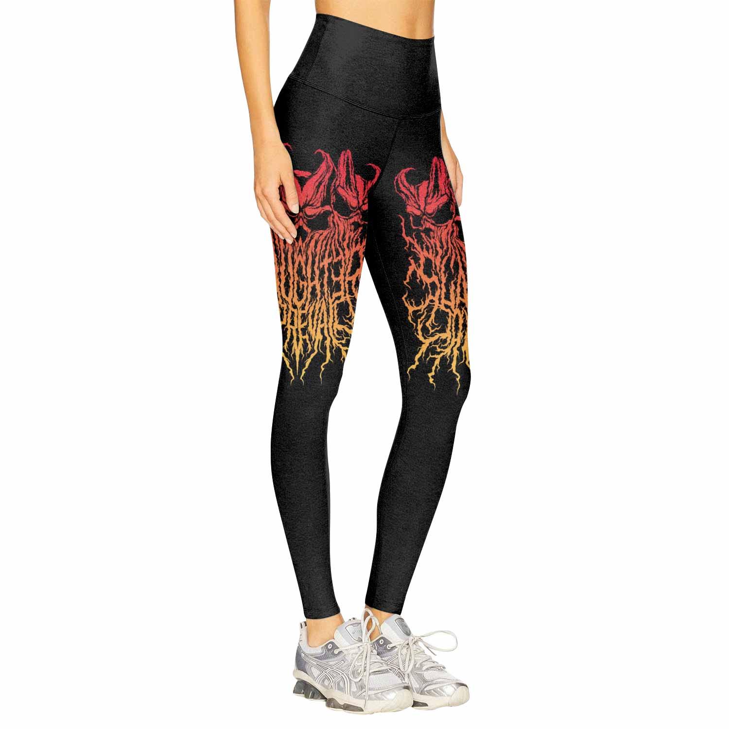Kostolom Women's Leggings - right side mockup