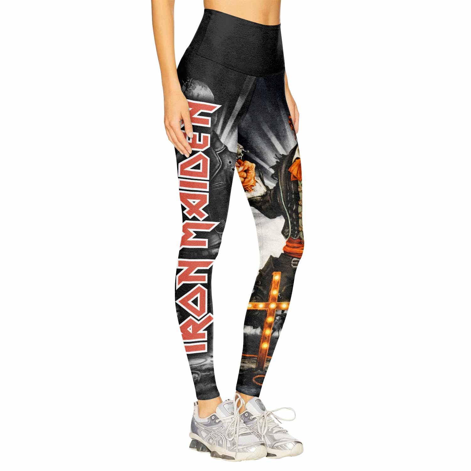 Iron Maiden Nights Of The Dead Women's Leggings - right side mockup