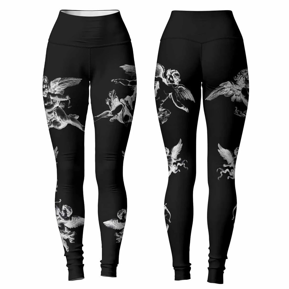 Angels of Solace Women's Leggings - front and back view