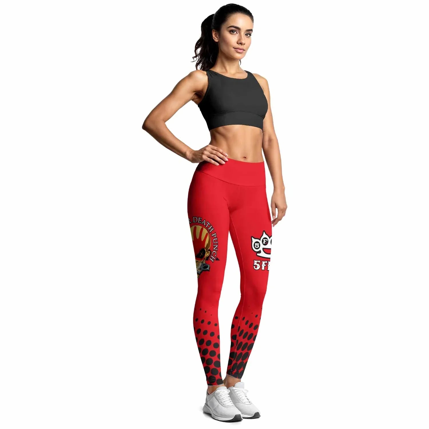 Five Finger Death Punch 5FDP Women's Leggings - lifestyle view