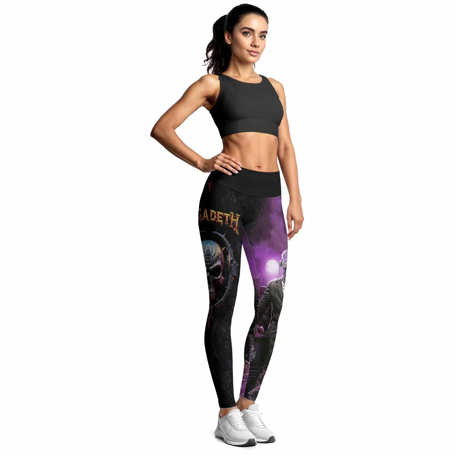 Megadeth Toxic Messiah Women's Leggings - lifestyle view