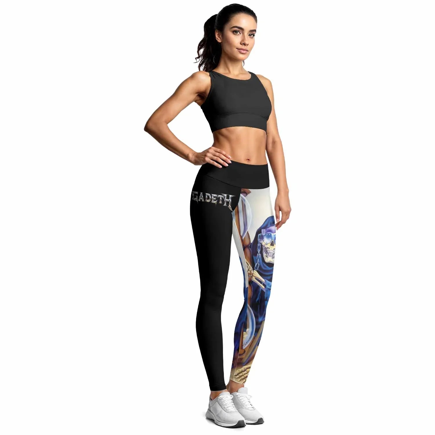 Megadeth Countdown to Submission Women's Leggings - lifestyle view
