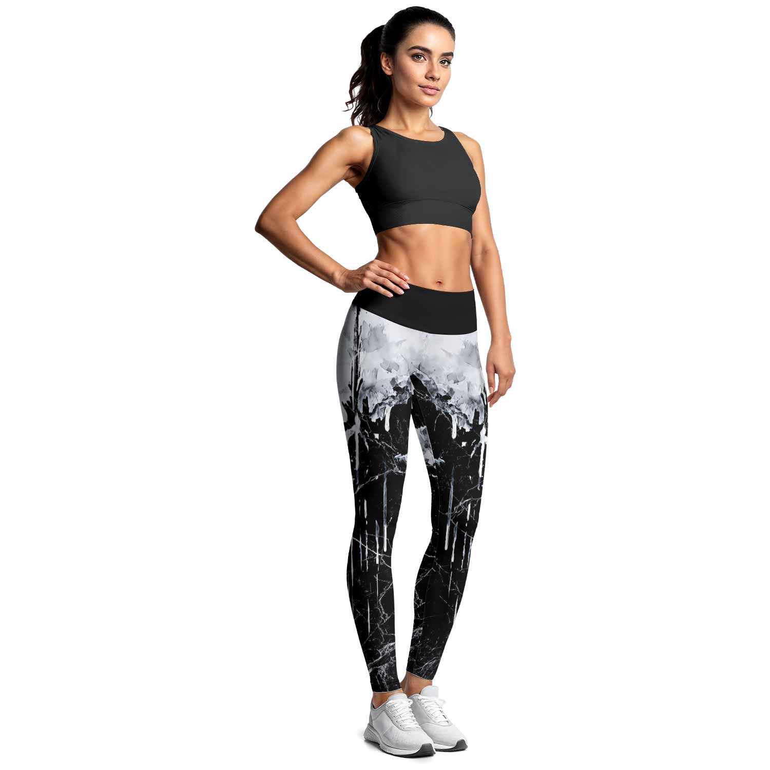 Punisher War Skull Women's Leggings - lifestyle view