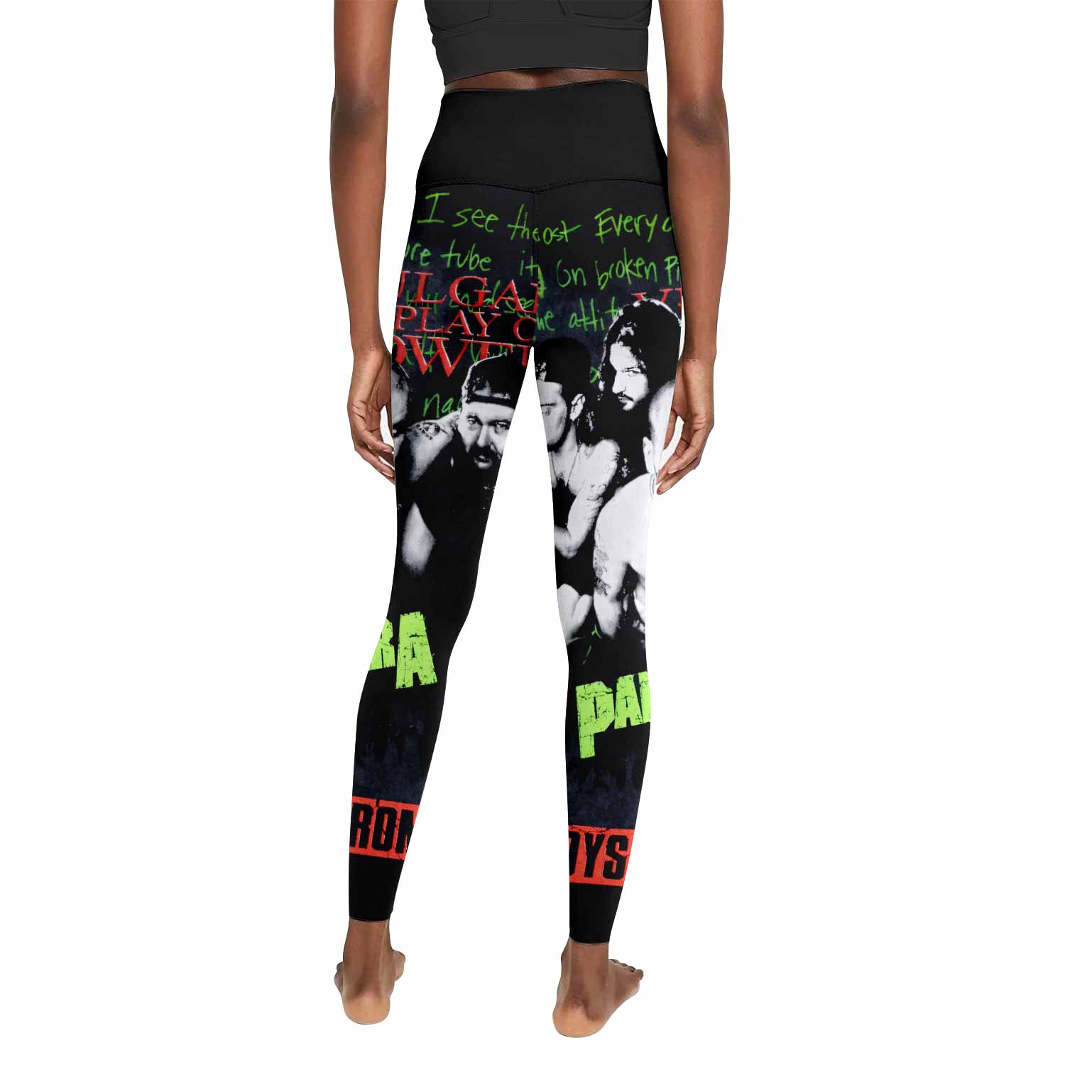 Pantera Cowboys From Hell Women's Leggings - back view mockup