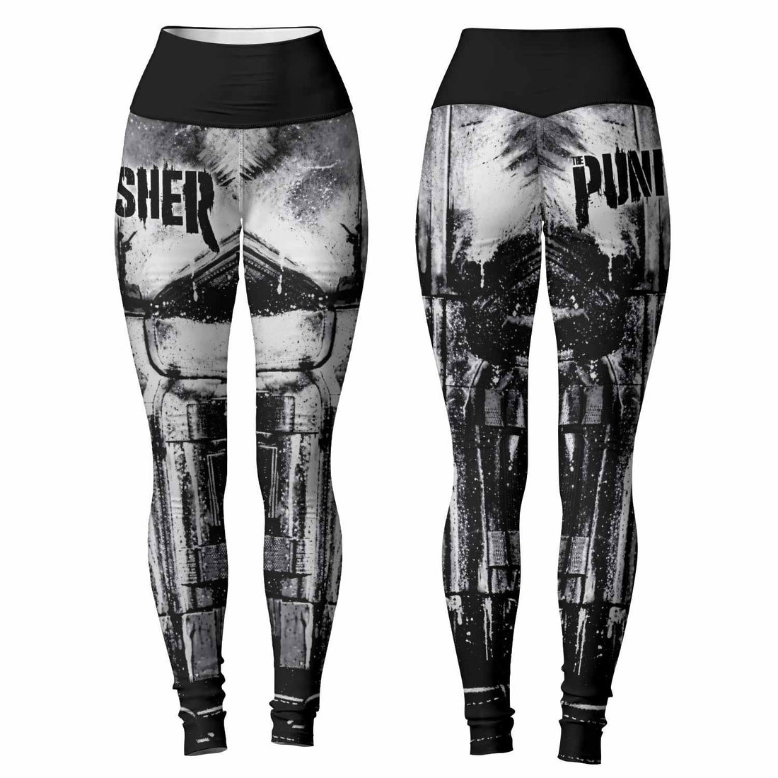 The Punisher War Mask Women's Leggings - lifestyle view