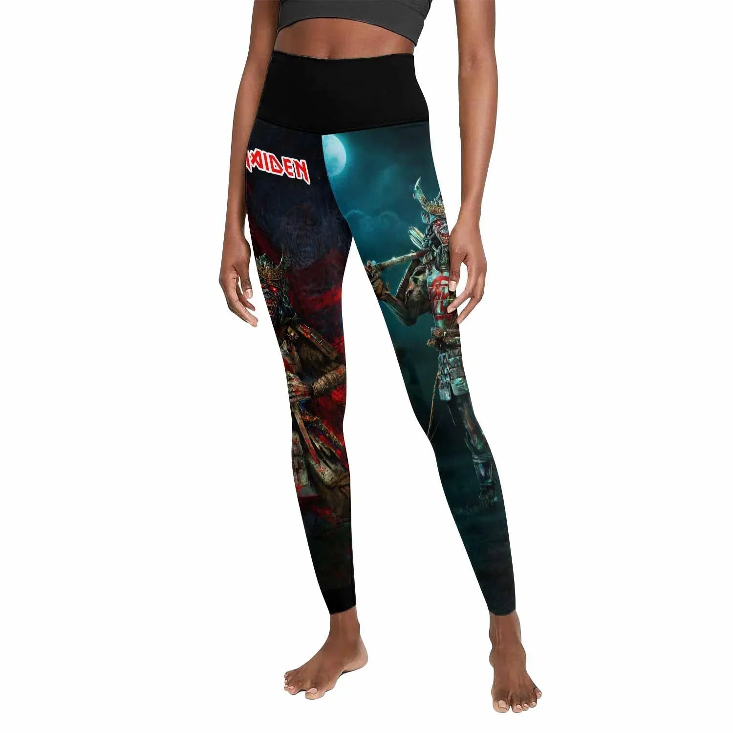 Iron Maiden Senjutsu Women's Leggings - front view mockup