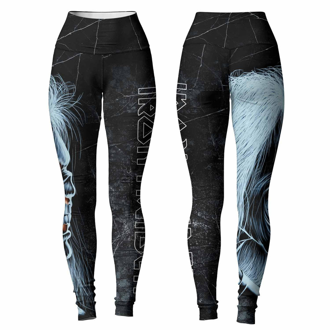 Iron Maiden The Ten Eddies Women's Leggings - lifestyle view