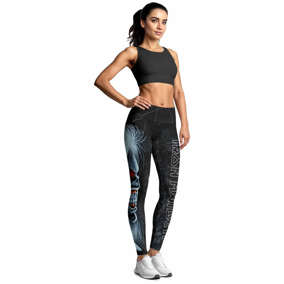 Iron Maiden The Ten Eddies Women's Leggings - lifestyle view