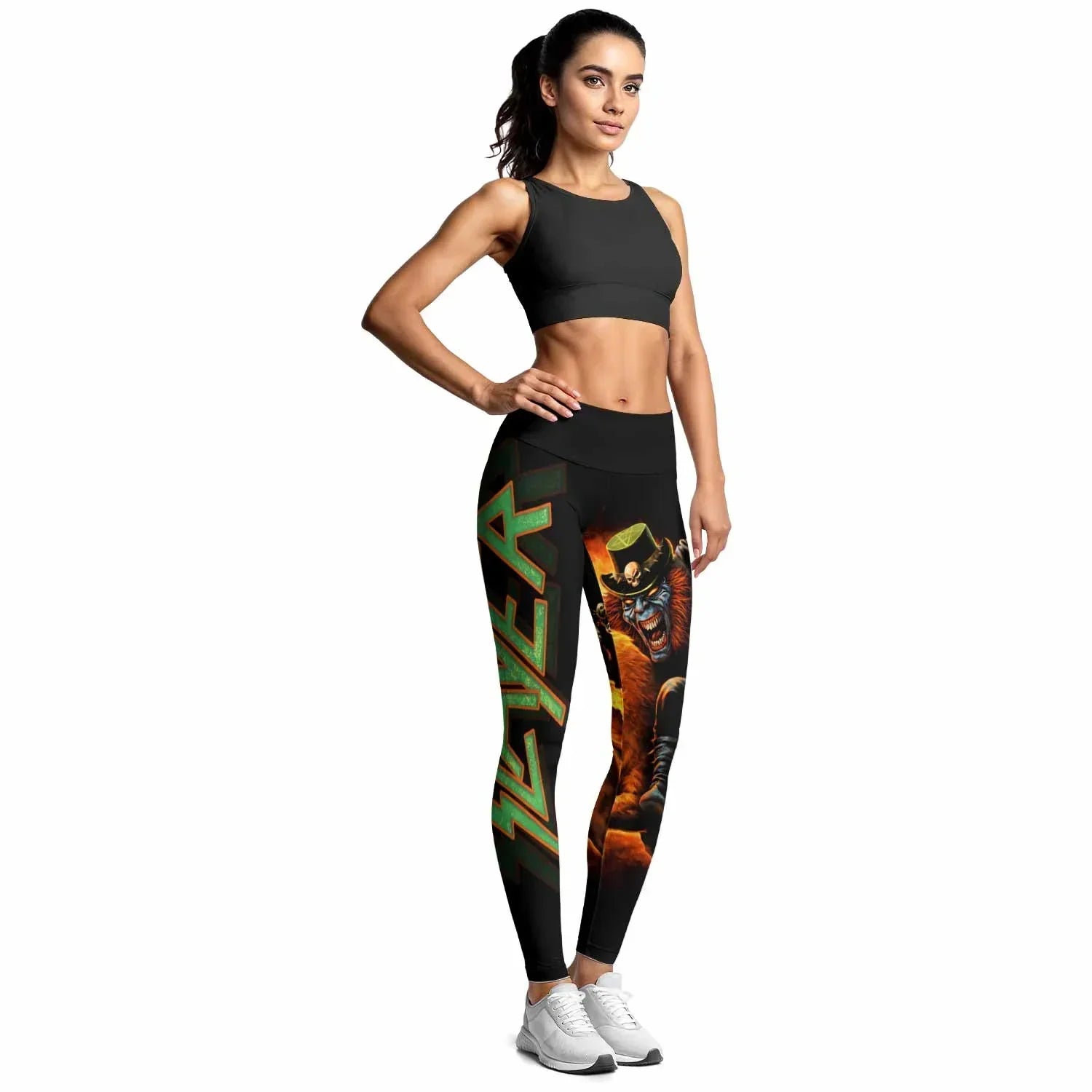Slayer Hellfire Demon Women's Leggings - lifestyle view