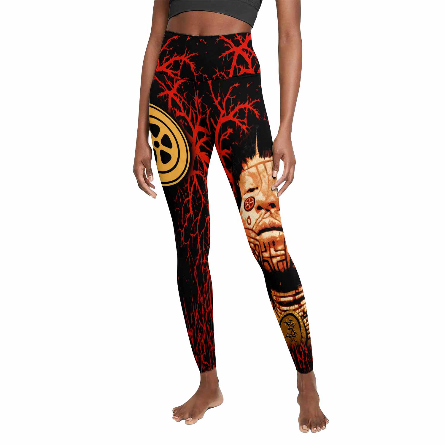 Sepultura Roots Women's Leggings - front view mockup