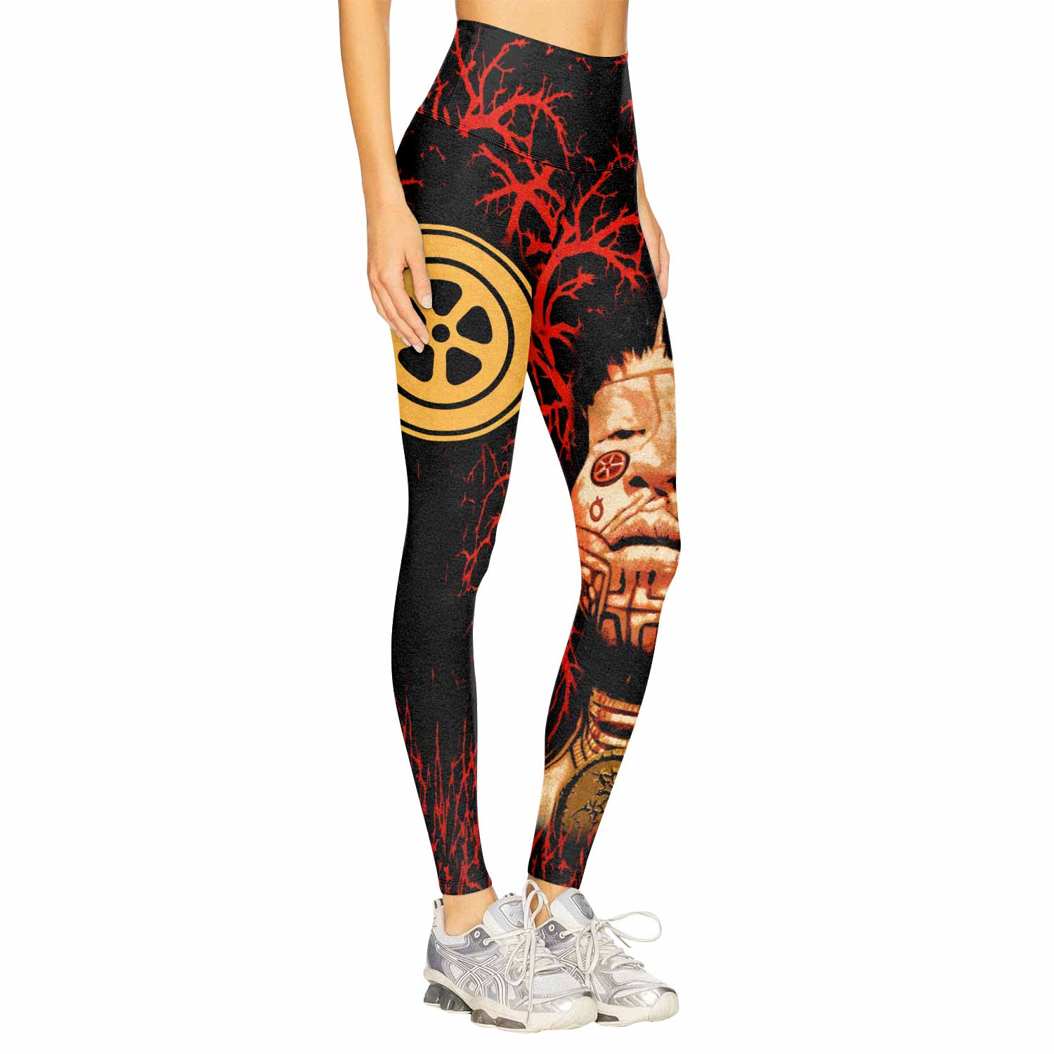 Sepultura Roots Women's Leggings - right side mockup
