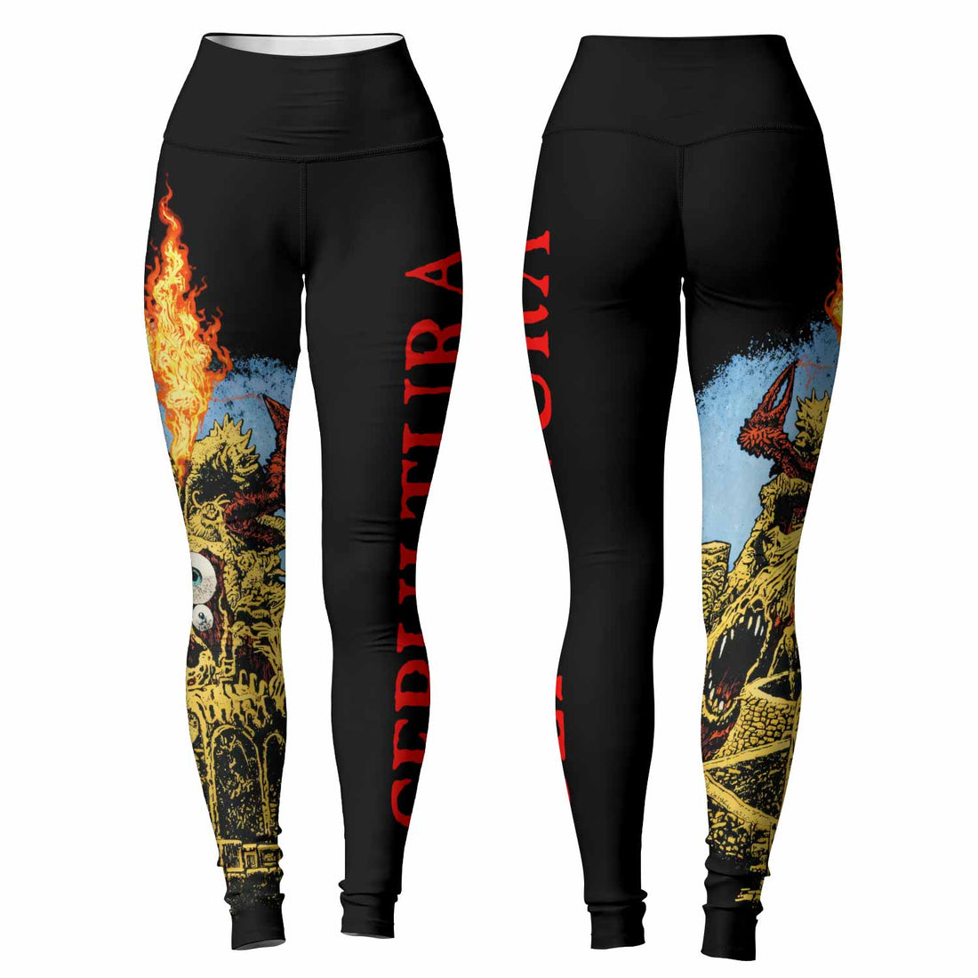 Sepultura Arise Women's Leggings - lifestyle view