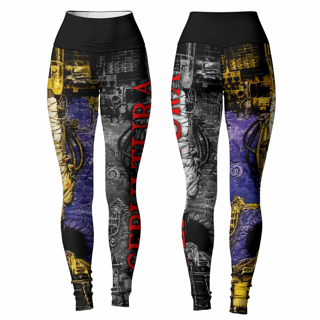Sepultura Chaos A.D Women's Leggings - lifestyle view