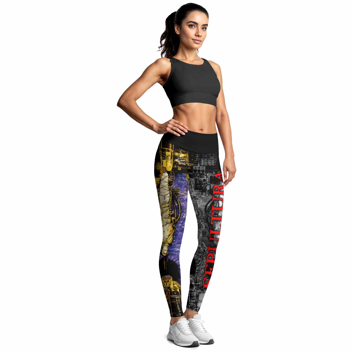 Sepultura Chaos A.D Women's Leggings - lifestyle view