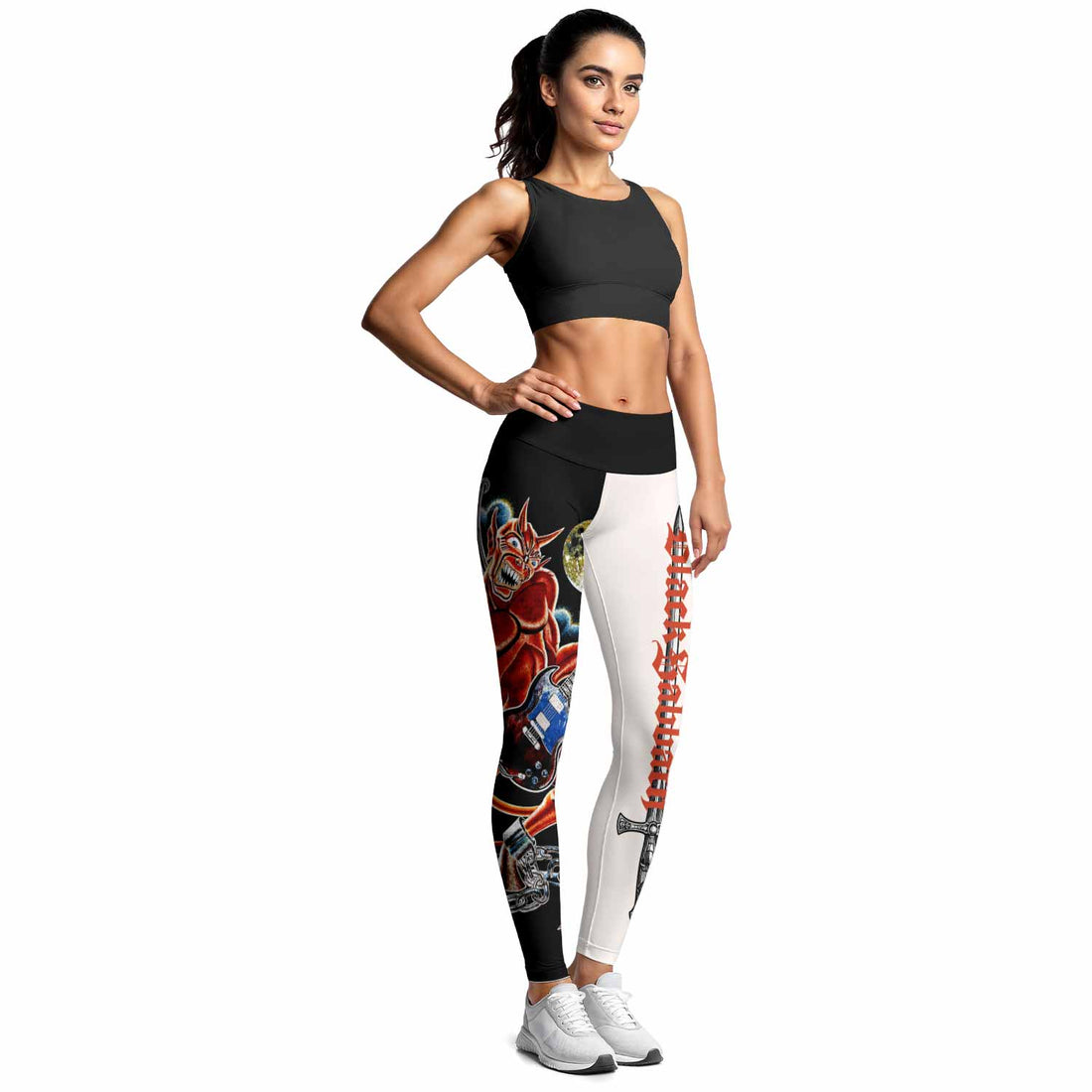 Black Sabbath Live Evil Women's Leggings - lifestyle view
