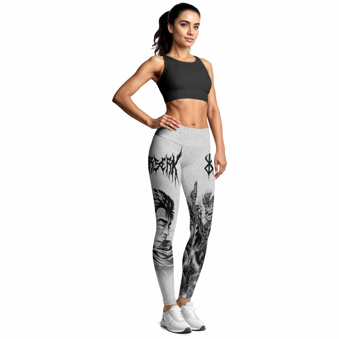 Berserk Metal Guts Women's Leggings - lifestyle view