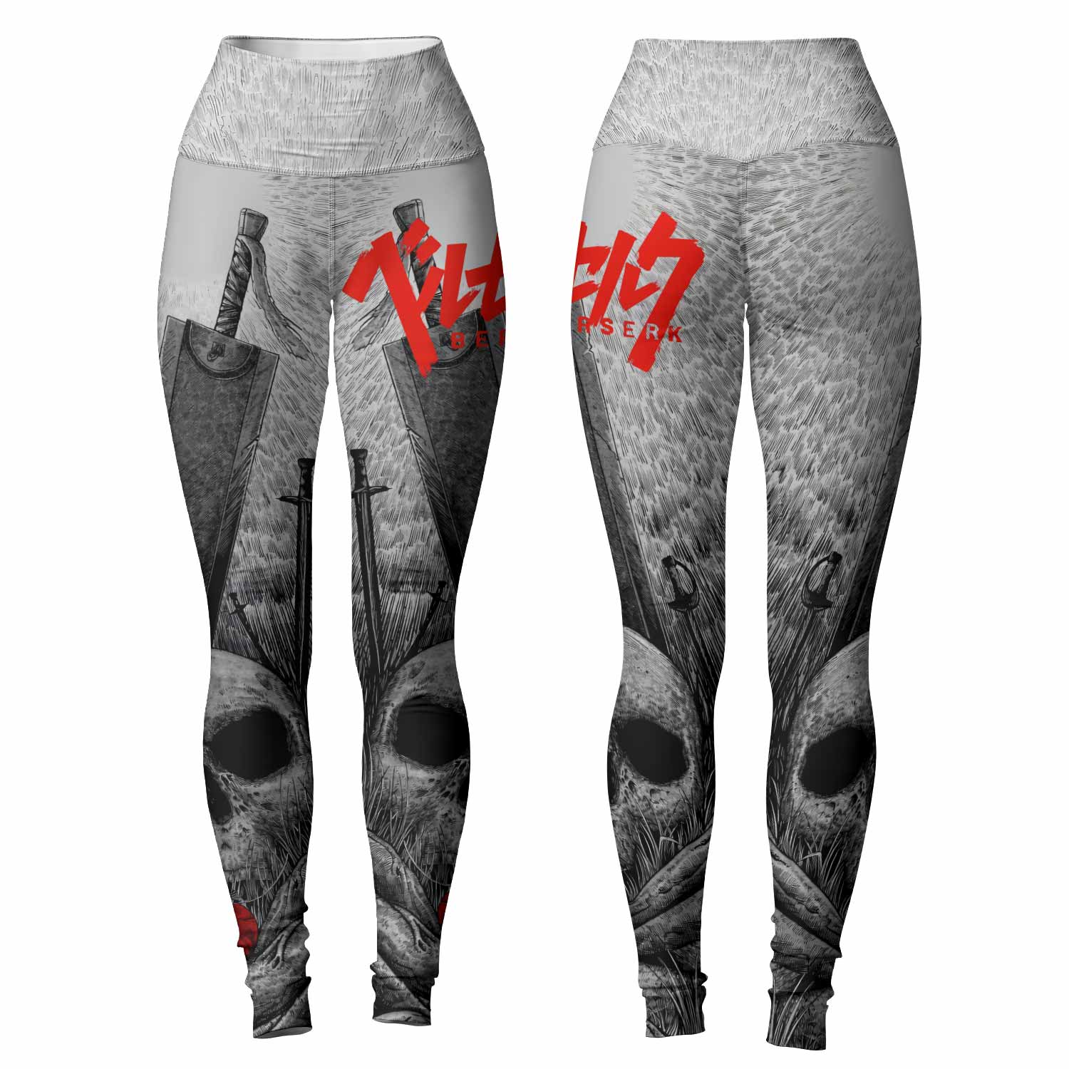 Berserk Eclipse Women's Leggings - front and back view