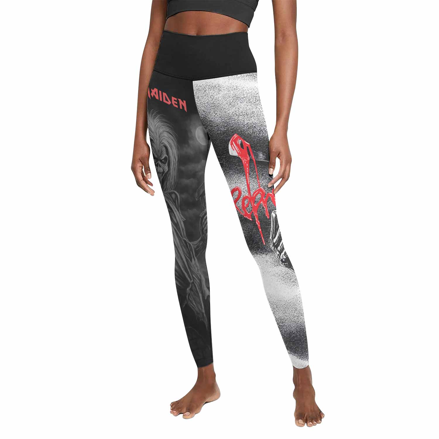 Iron Maiden Killers Women's Leggings - front view mockup