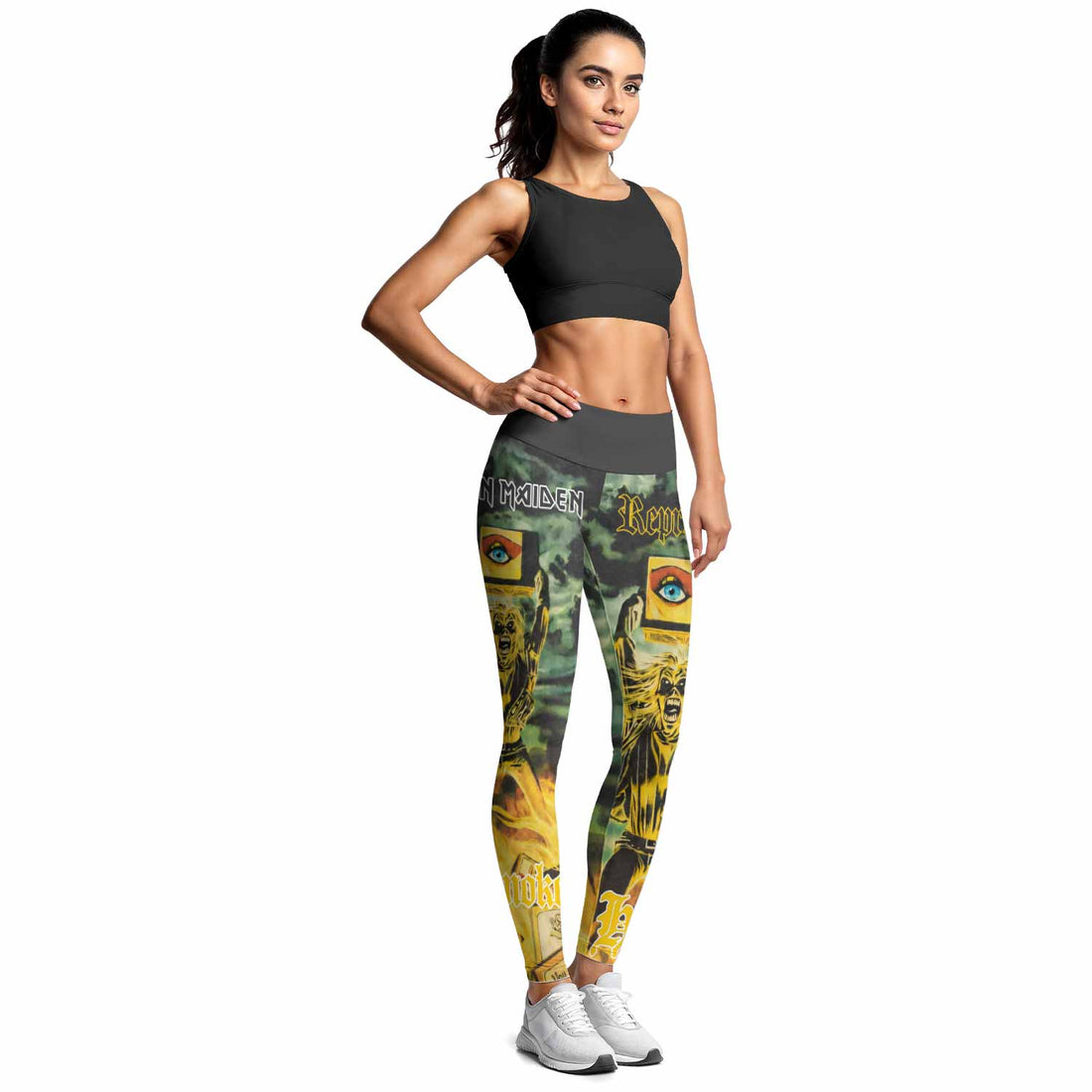 Iron Maiden Holy Smoke Women's Leggings - lifestyle view