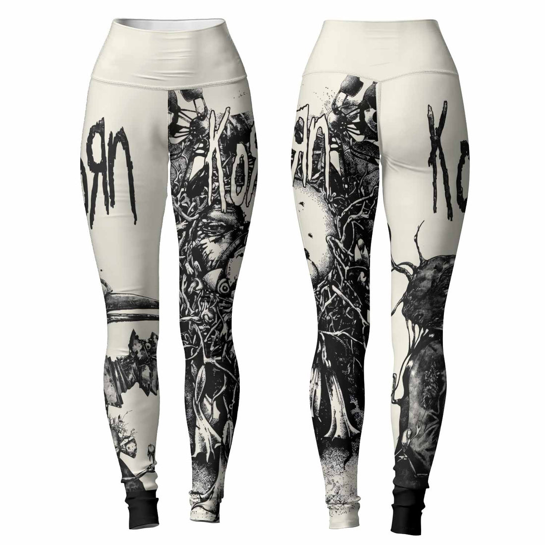 Korn Eye Of Heart Women's Leggings - lifestyle view