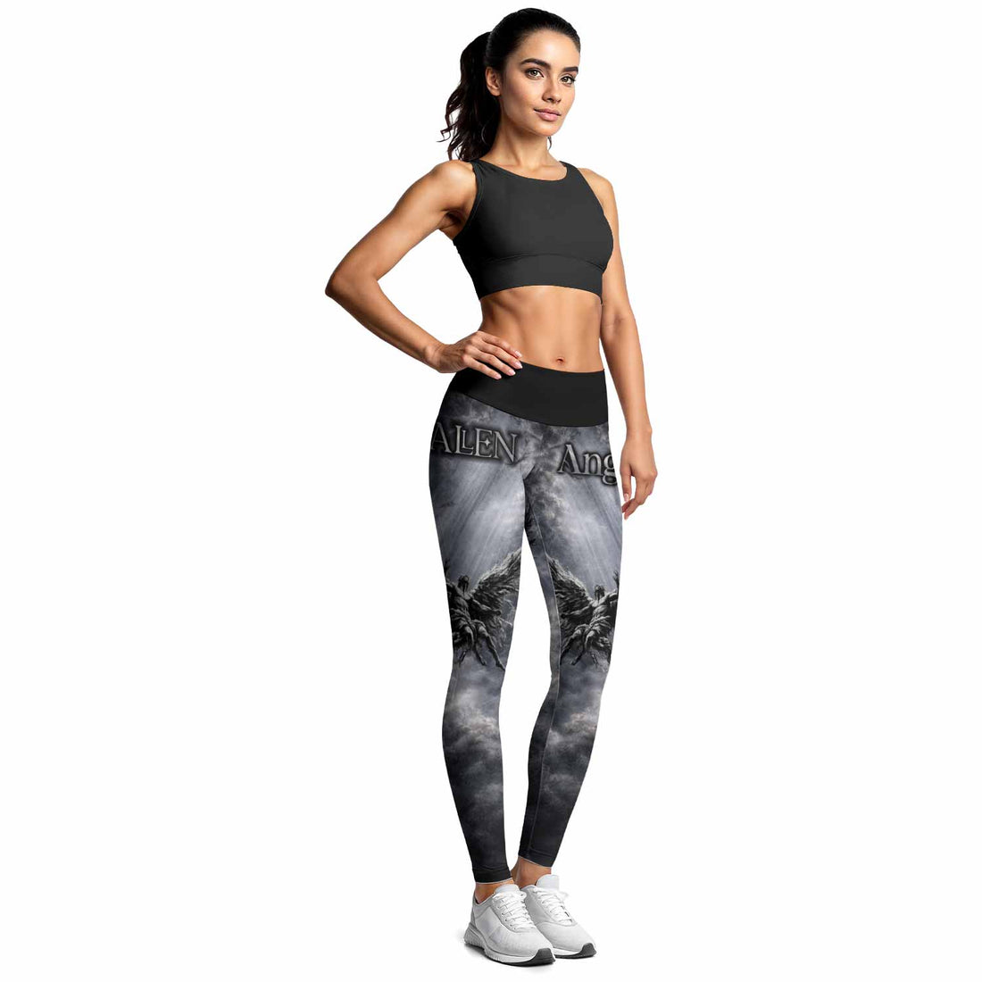 Fallen Angels Women's Leggings - lifestyle view